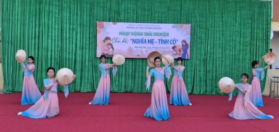 TRƯỜNG TH-THCS THANH TRƯỜNG TỔ CHỨC HOẠT ĐỘNG  TRẢI NGHIỆM CHÀO MỪNG NGÀY PHỤ NỮ VIỆT NAM 20/10